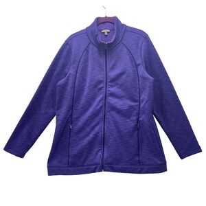 T‎ by Talbots Jacket Purple 1X